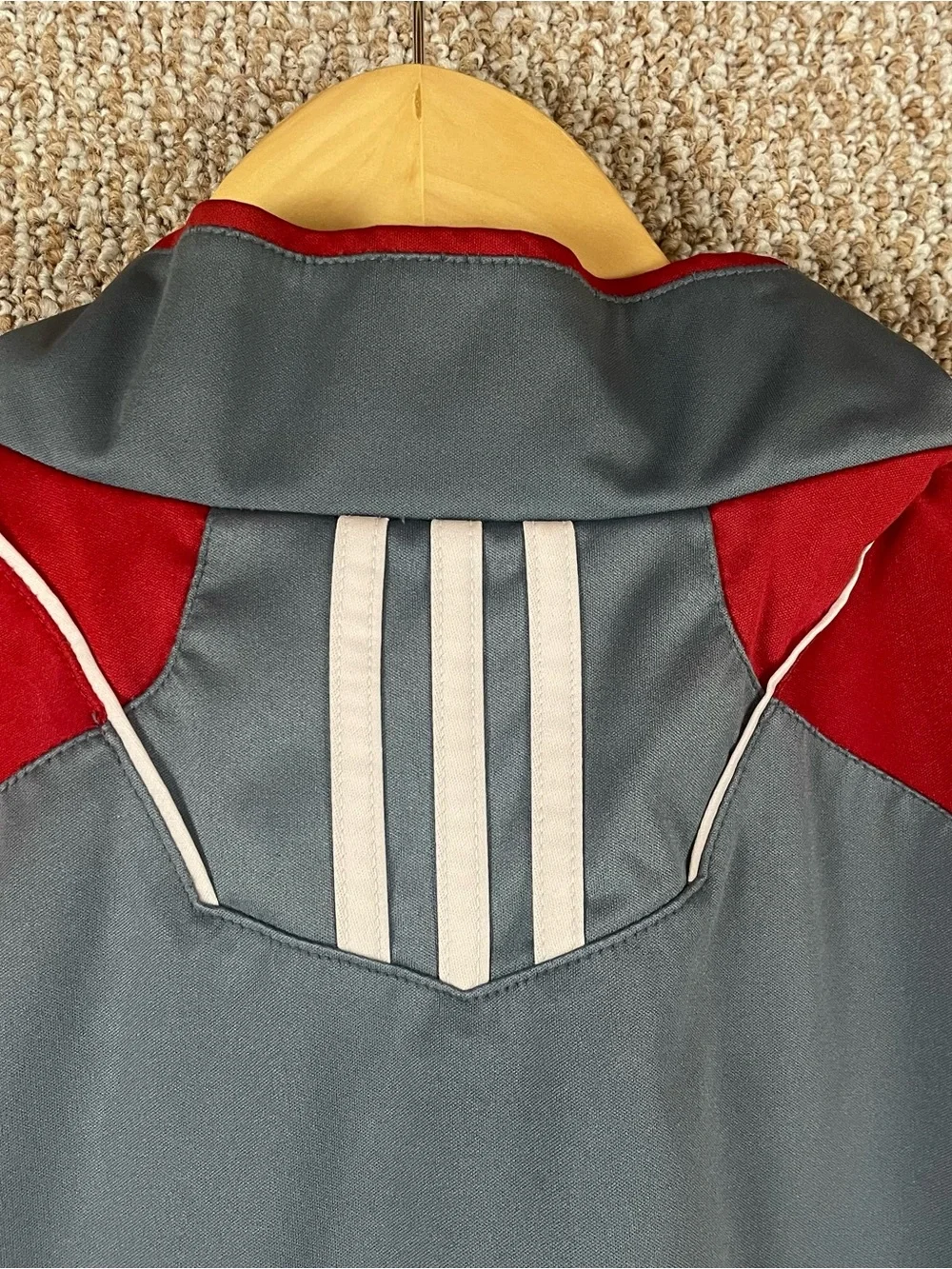 Adidas Nebraska Cornhuskers Pullover Jacket Mens XL Soft Shell 1/4 Zip R3